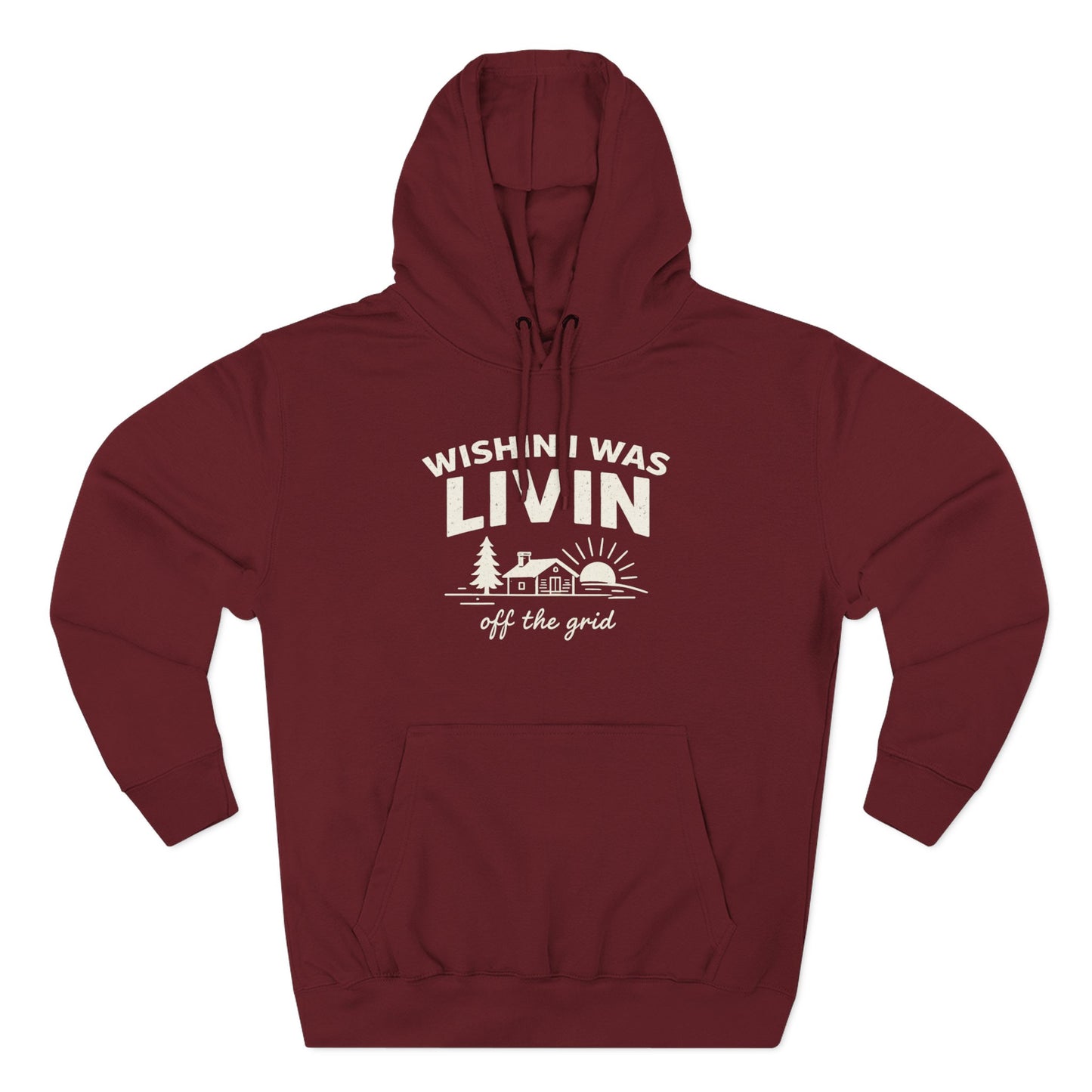 Wishin I Was LIVIN Hoodie