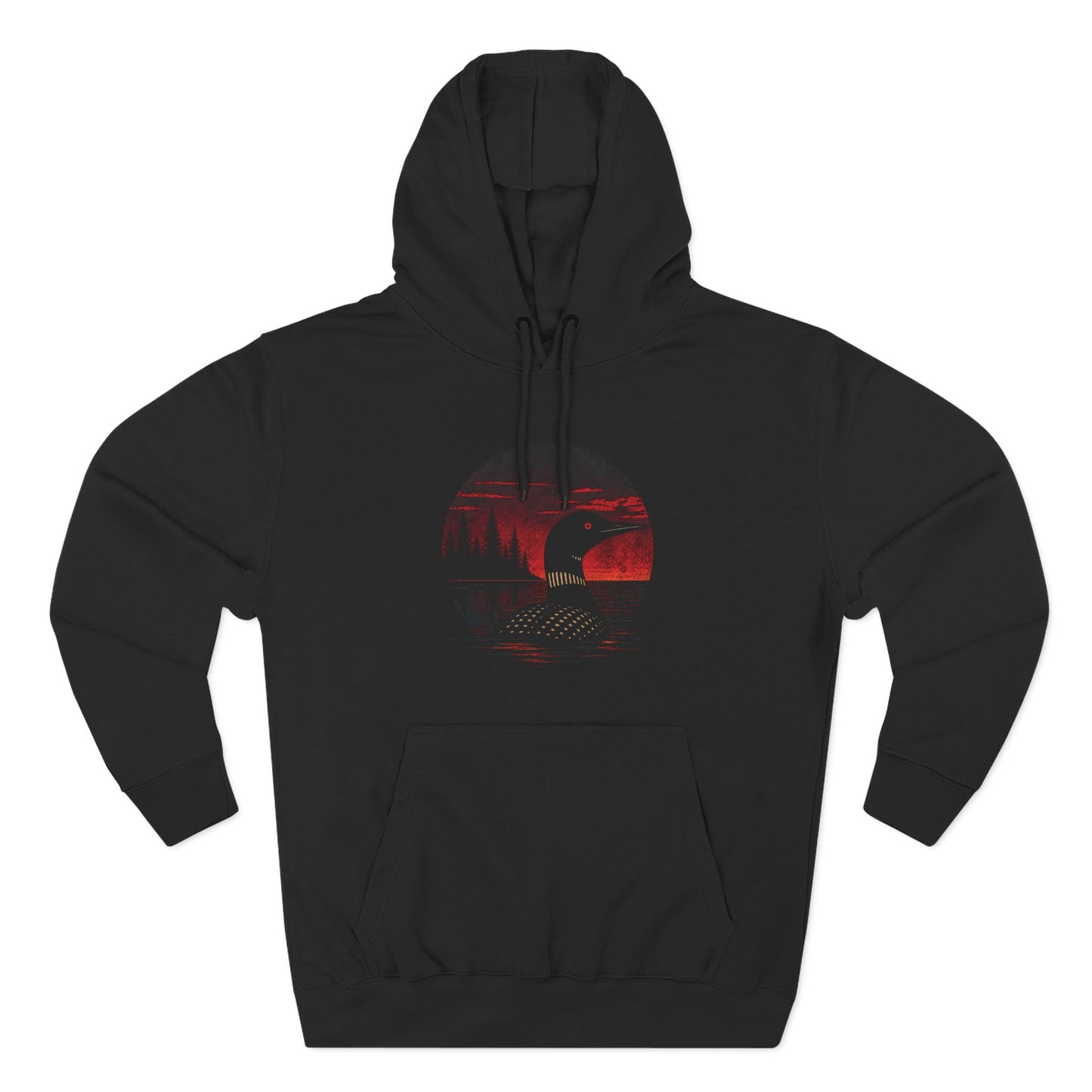 Loon at Dawn Hoodie