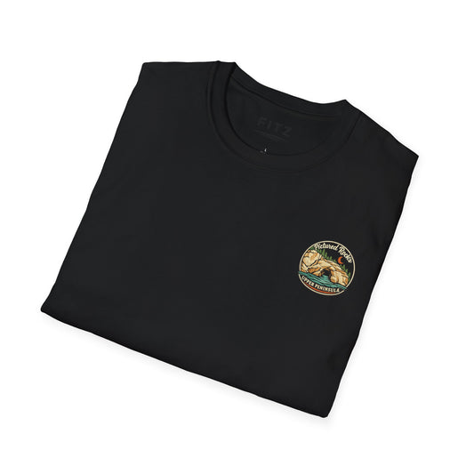 Pictured Rocks Lover's Leap T-Shirt - Back Print