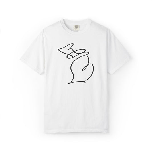 Michigan One Line T-Shirt - Heavyweight Comfort Colors