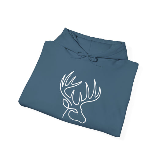 White-tailed One Line Hoodie