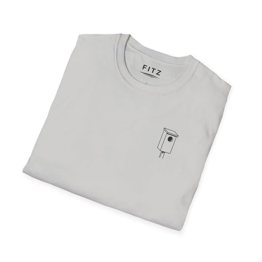 Wood Duck One Line T-Shirt - Back Print