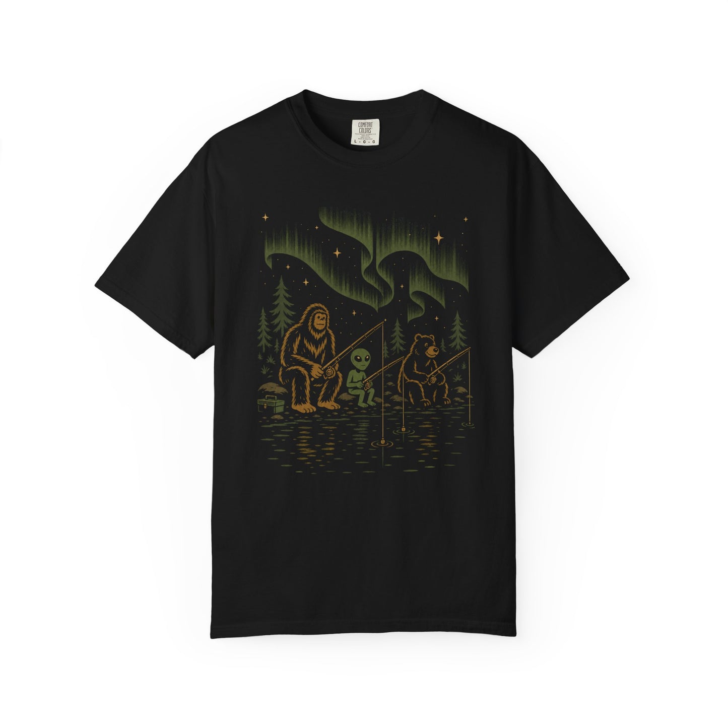 Gone Fishin T-Shirt - Heavyweight Comfort Colors