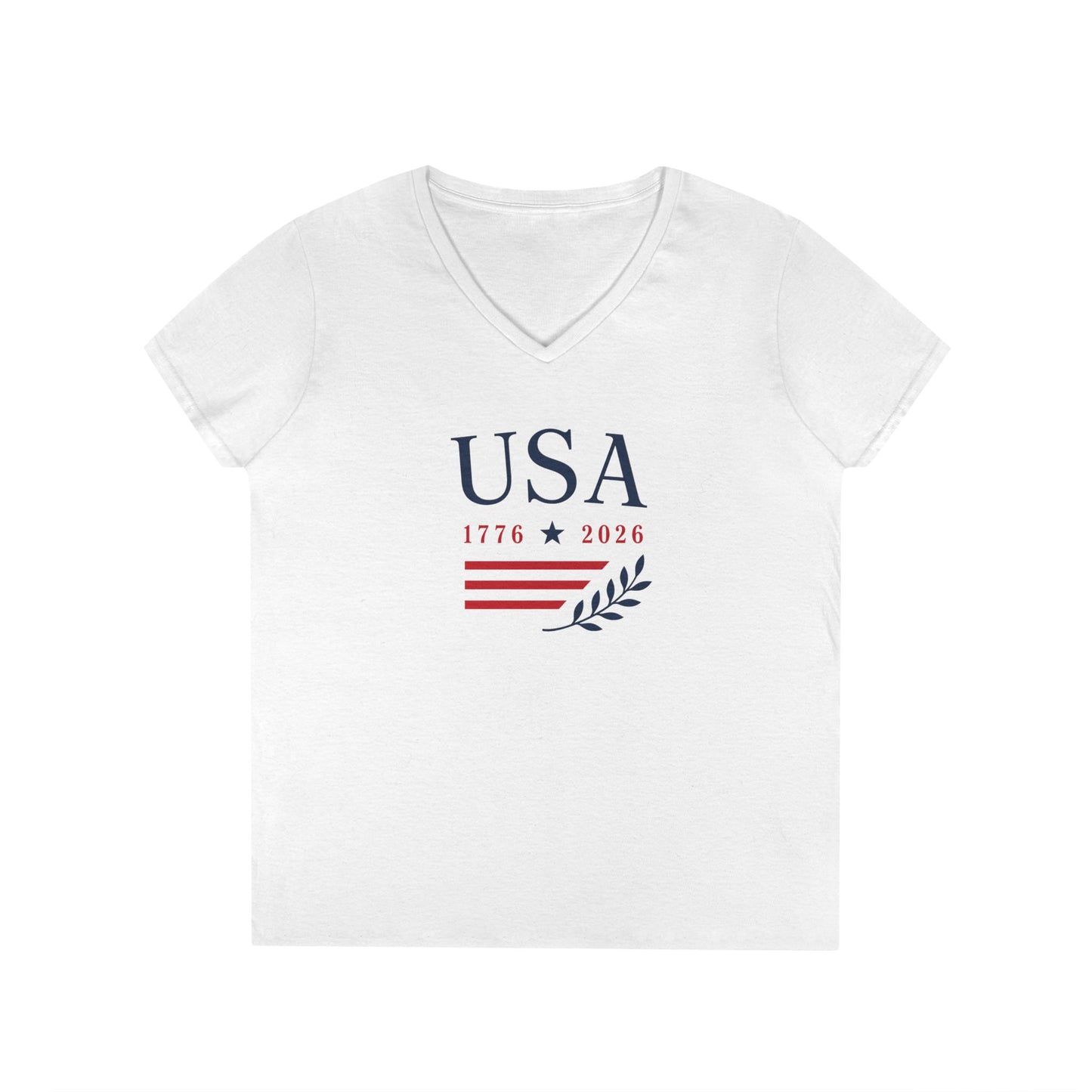 USA V-Neck T-Shirt