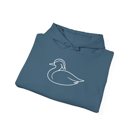 Wood Duck One Line Hoodie