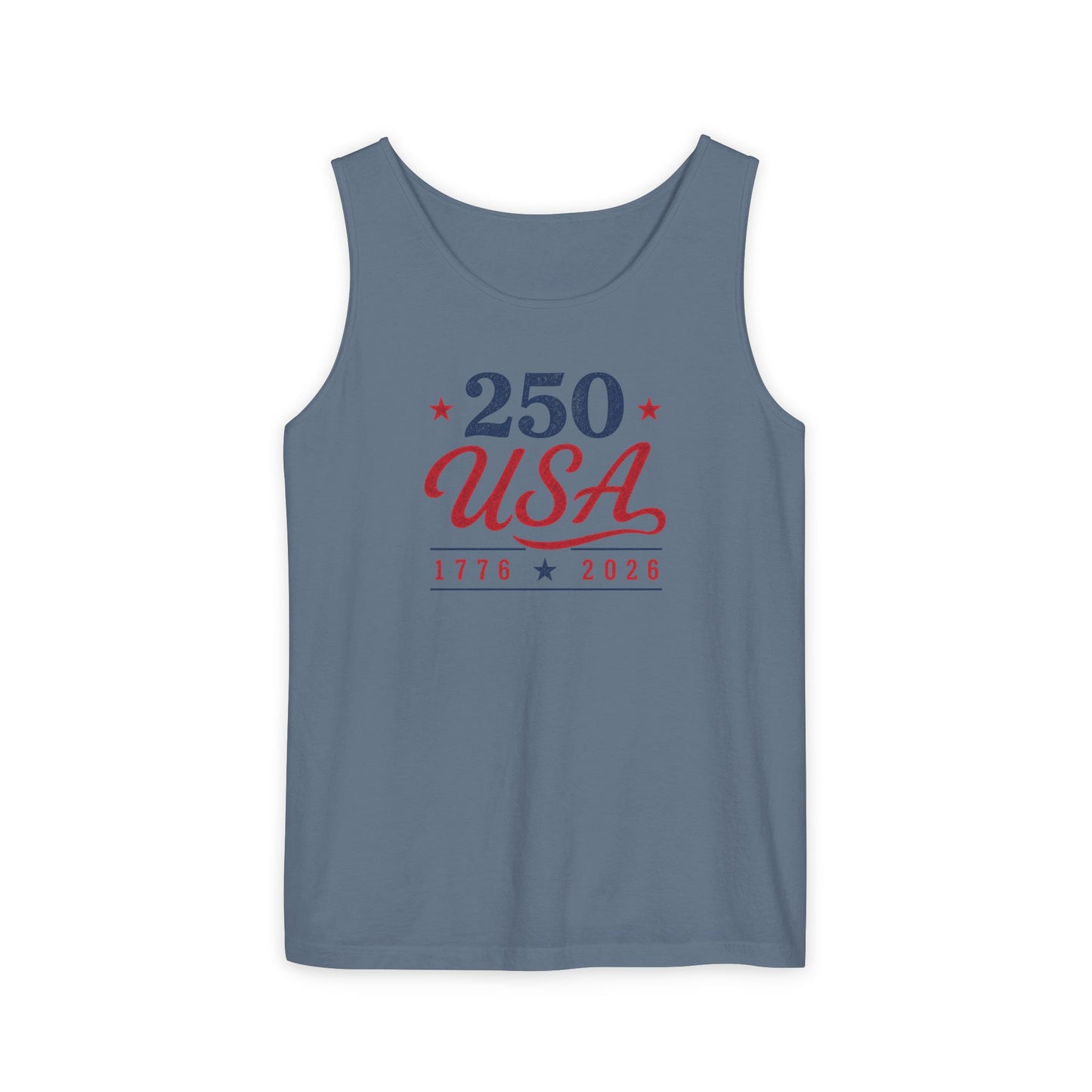 250 USA Tank Top - Heavyweight Comfort Colors