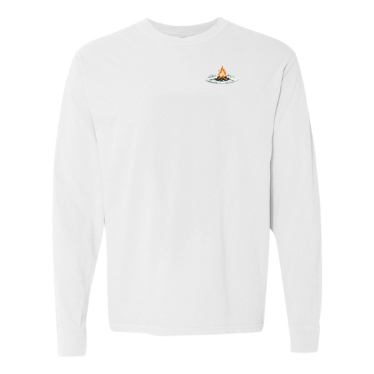 Michigan Outdoors Long Sleeve T-Shirt Back Print - Comfort Colors