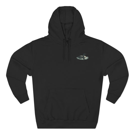 Loon Up North Minnesota Hoodie - Back Print