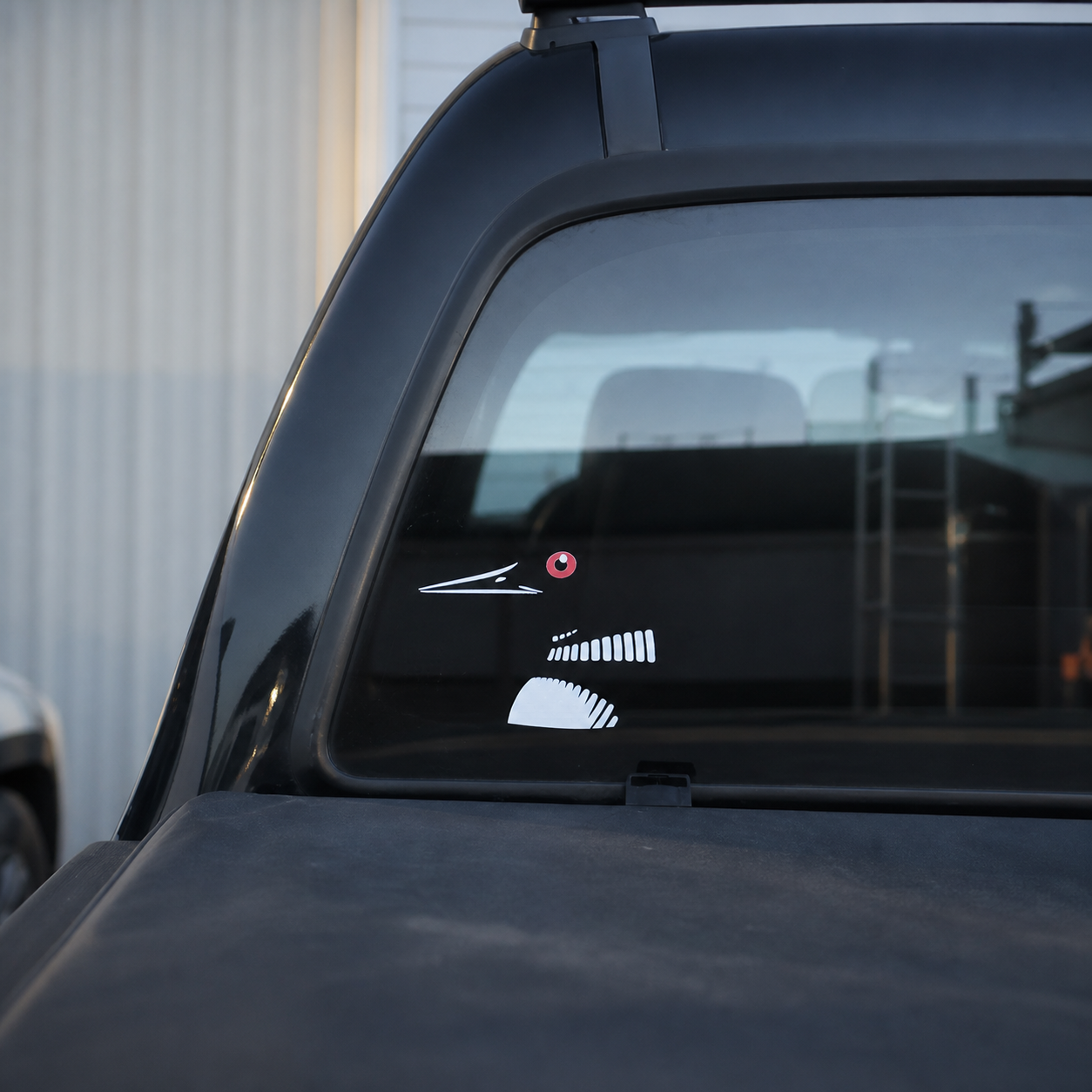 loon head decal