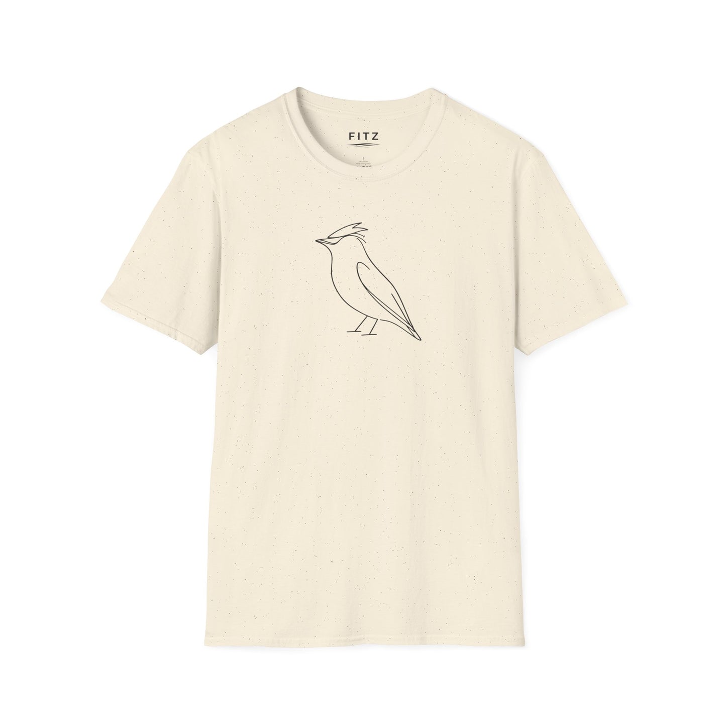 Cedar Waxwing Line T-Shirt