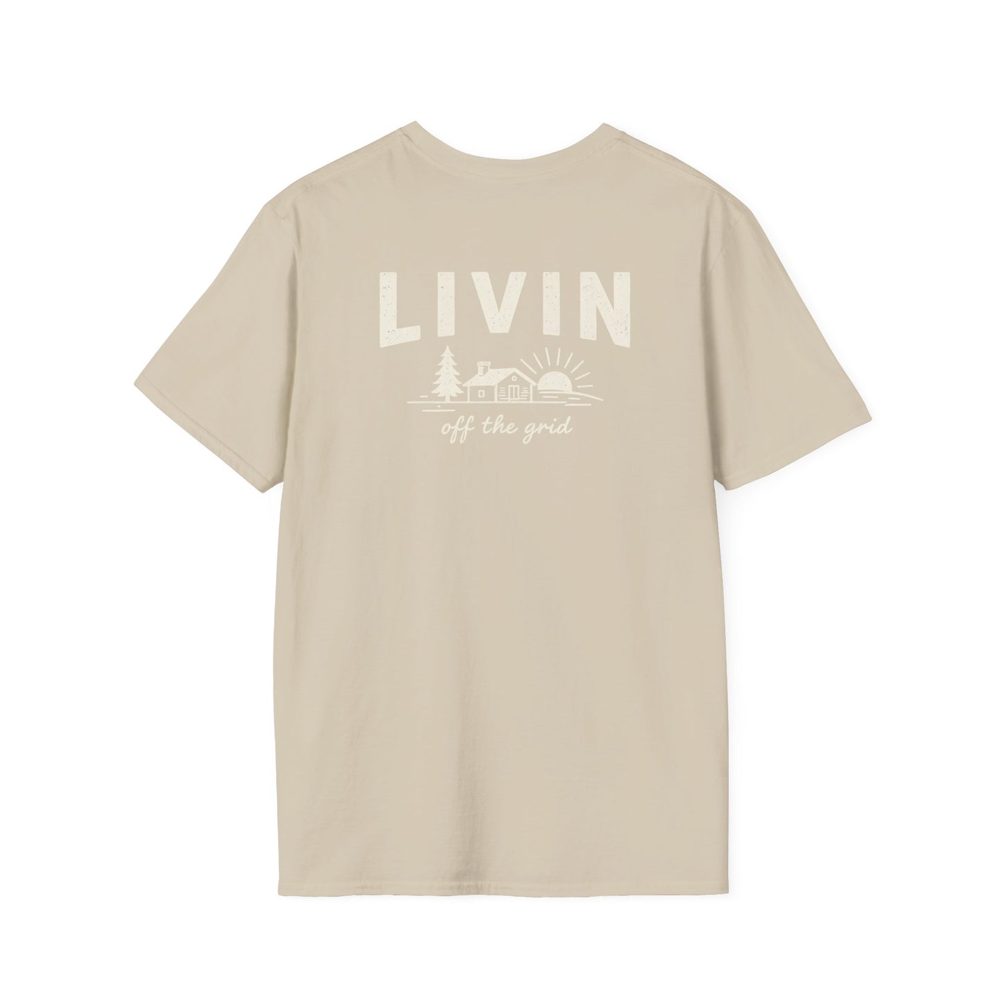 LIVIN off the Grid T-Shirt - Back Print