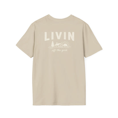 LIVIN off the Grid T-Shirt - Back Print