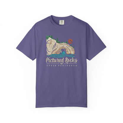 Pictured Rocks Lover's Leap T-Shirt - Heavyweight Comfort Colors