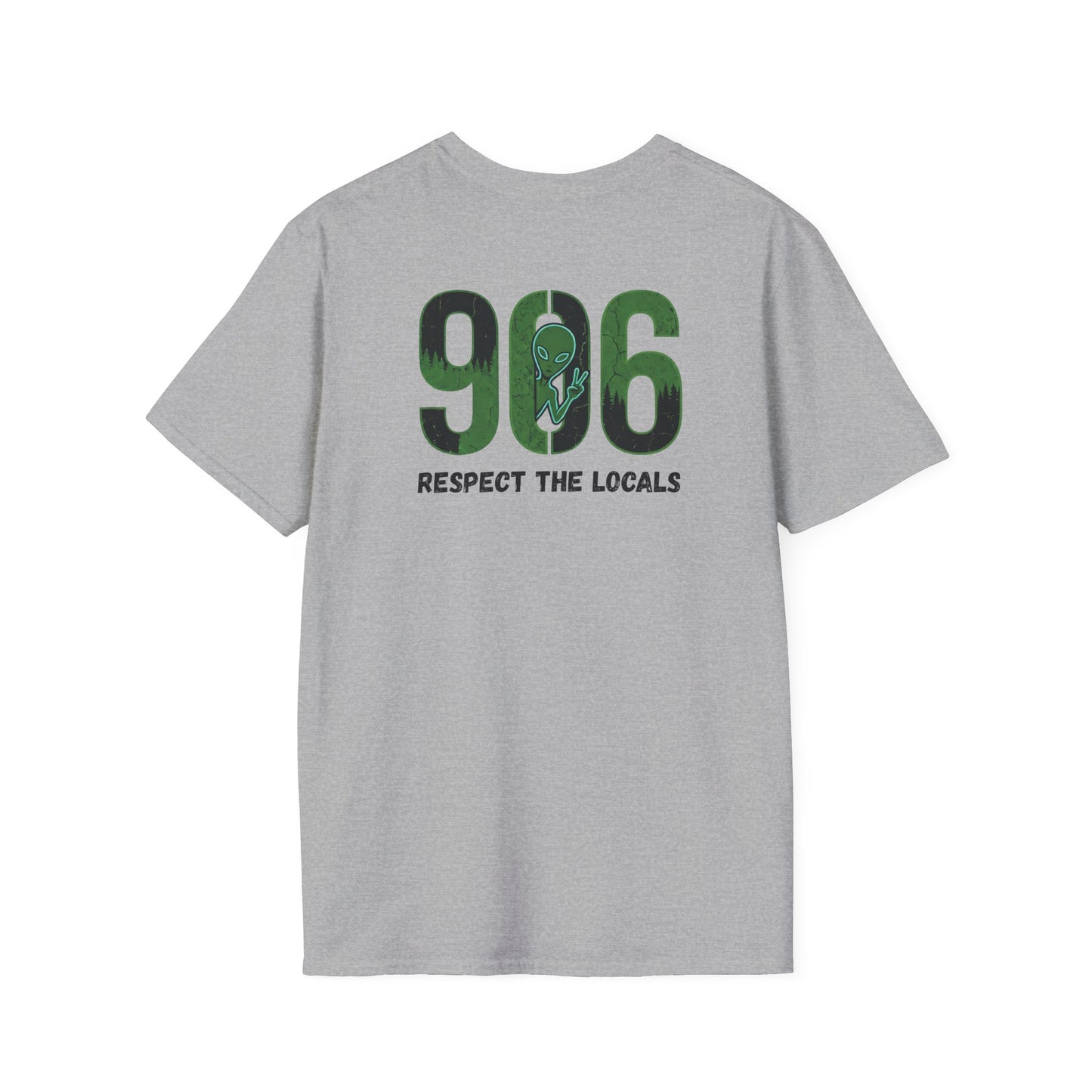 906 Respect the Locals T-Shirt - Back Print