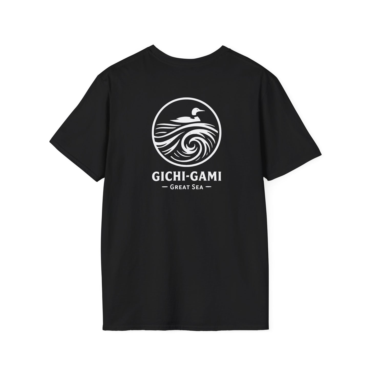 Gichi-Gami Great Sea T-Shirt - Back Print