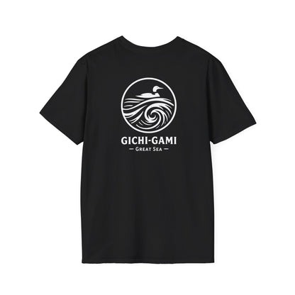 Gichi-Gami Great Sea T-Shirt - Back Print