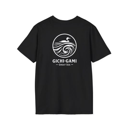 Gichi-Gami Great Sea T-Shirt - Back Print