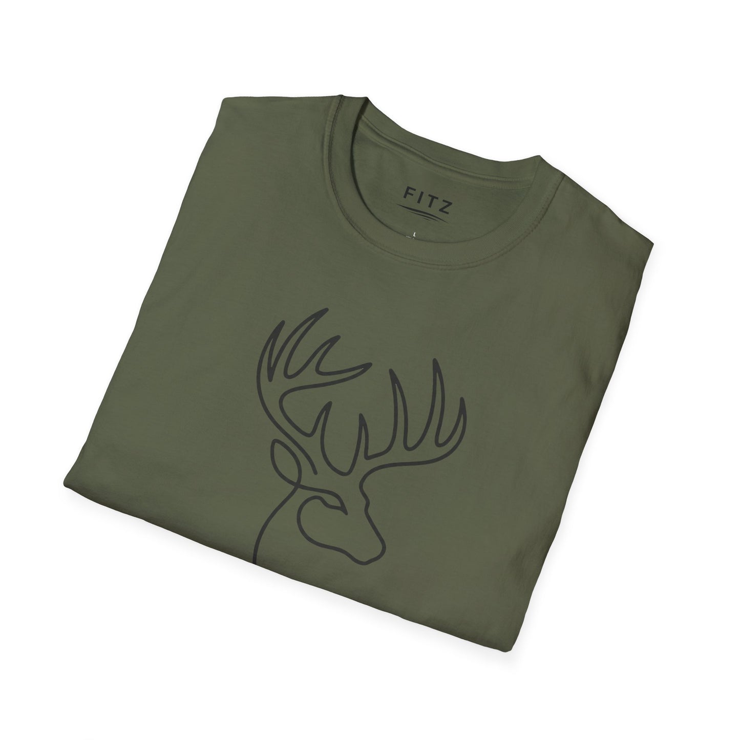 White-tailed One Line T-Shirt