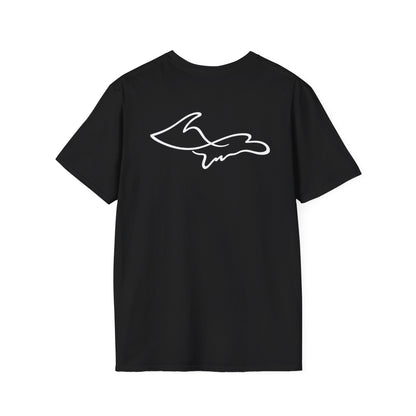 Upper Peninsula One Line T-Shirt - Back Print