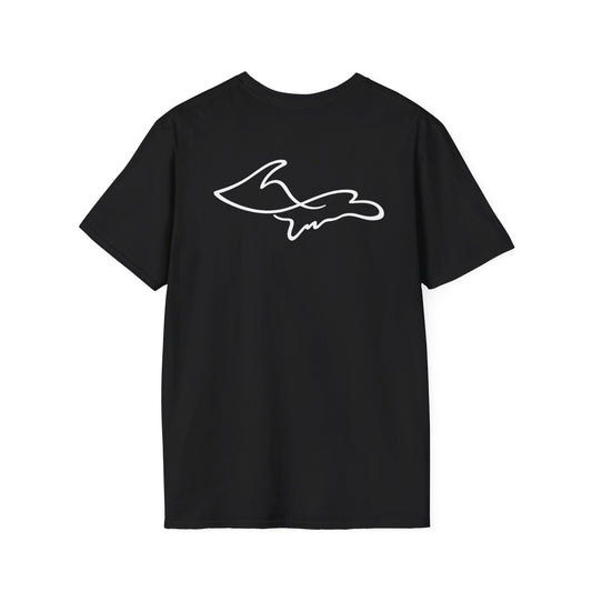 Upper Peninsula One Line T-Shirt - Back Print