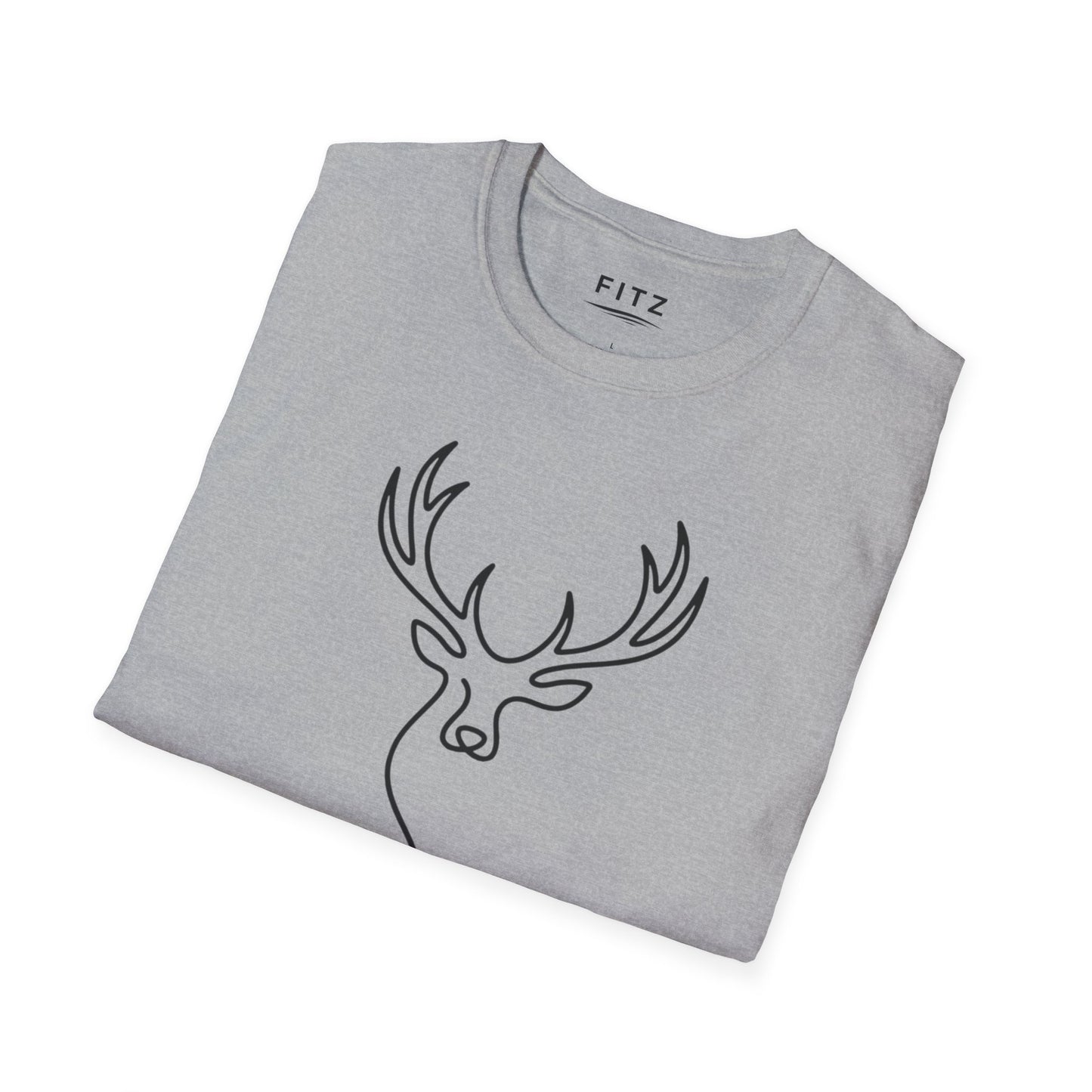 Elk One Line T-Shirt