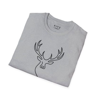 Elk One Line T-Shirt