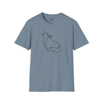 Wolf One Line T-Shirt