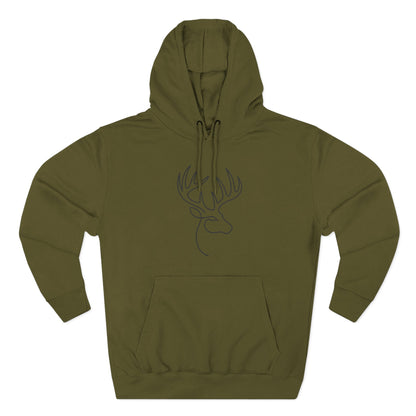 White-tailed One Line Hoodie
