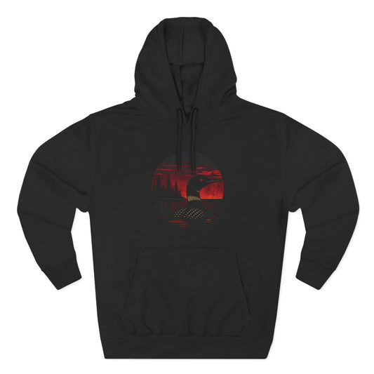 Loon at Dawn Hoodie