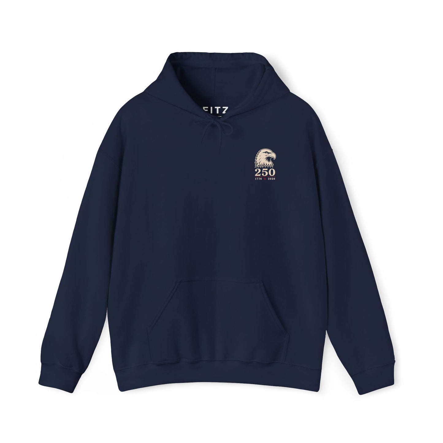 Eagle Flag Hoodie - Back Print