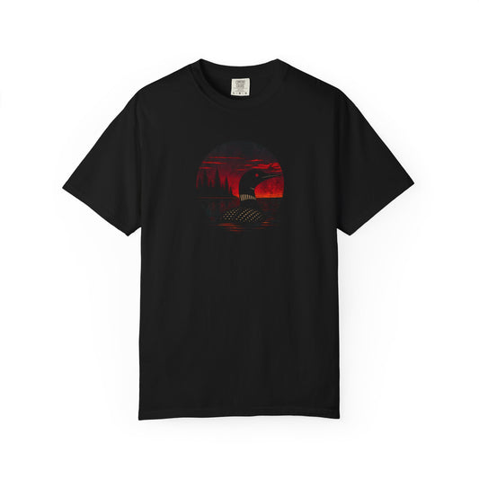 Loon at Dawn T-Shirt - Heavyweight Comfort Colors