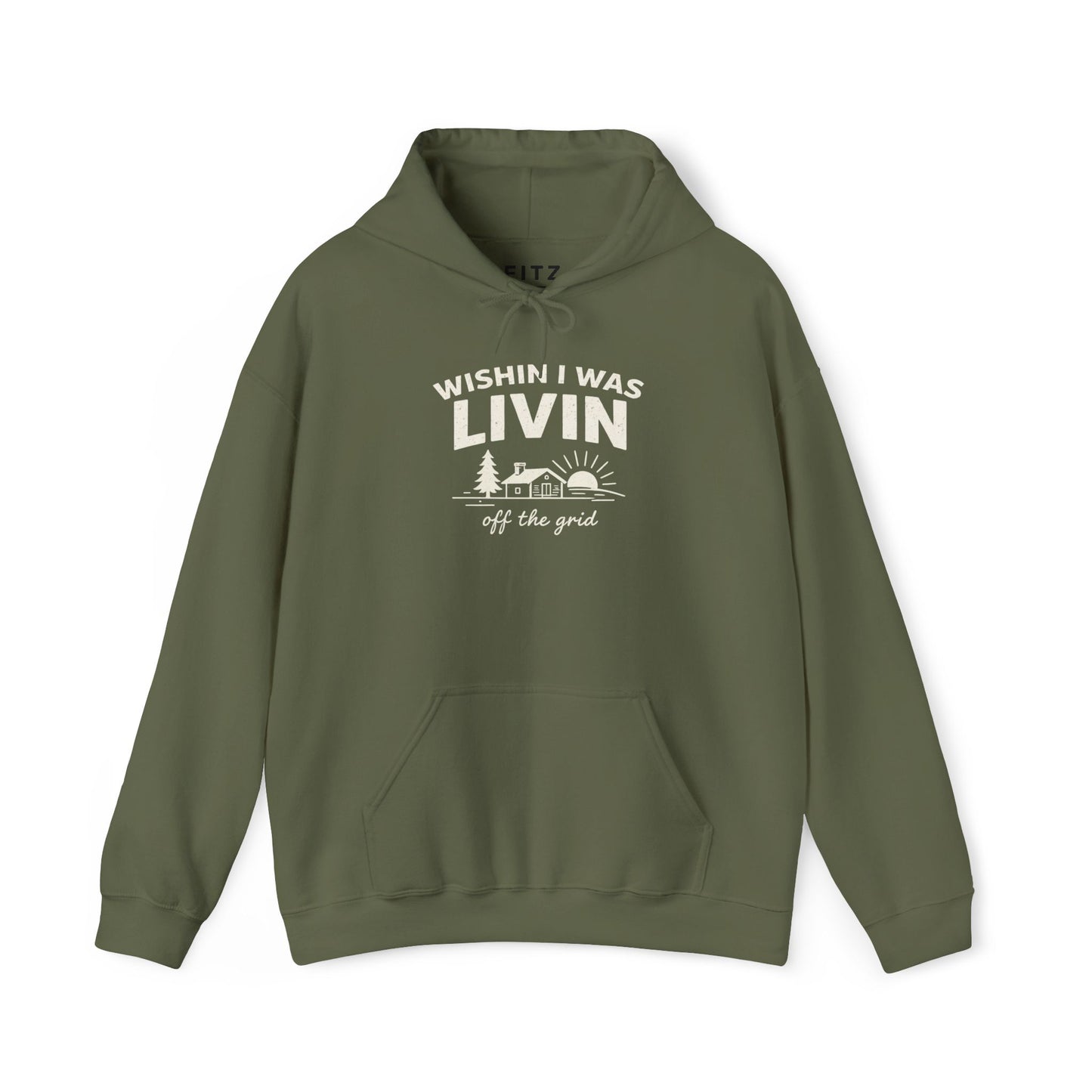Wishin I Was LIVIN Hoodie