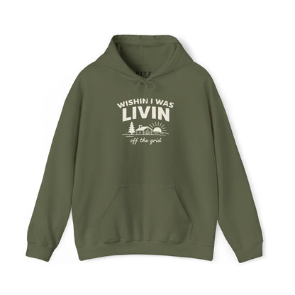 Wishin I Was LIVIN Hoodie