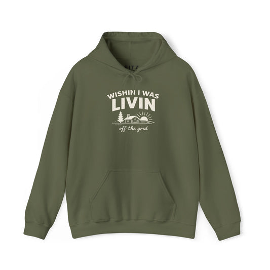 Wishin I Was LIVIN Hoodie
