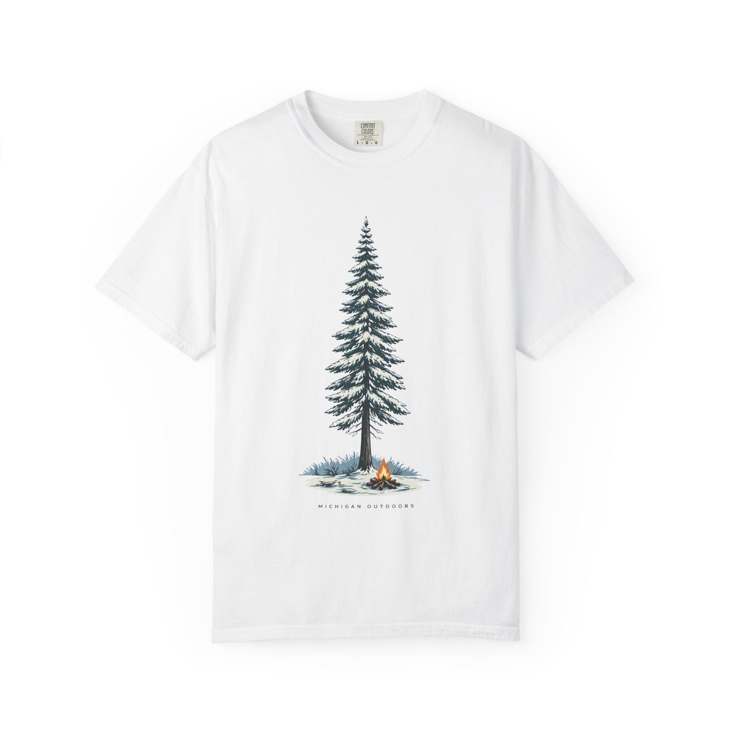 Michigan Outdoors T-Shirt - Heavyweight Comfort Colors