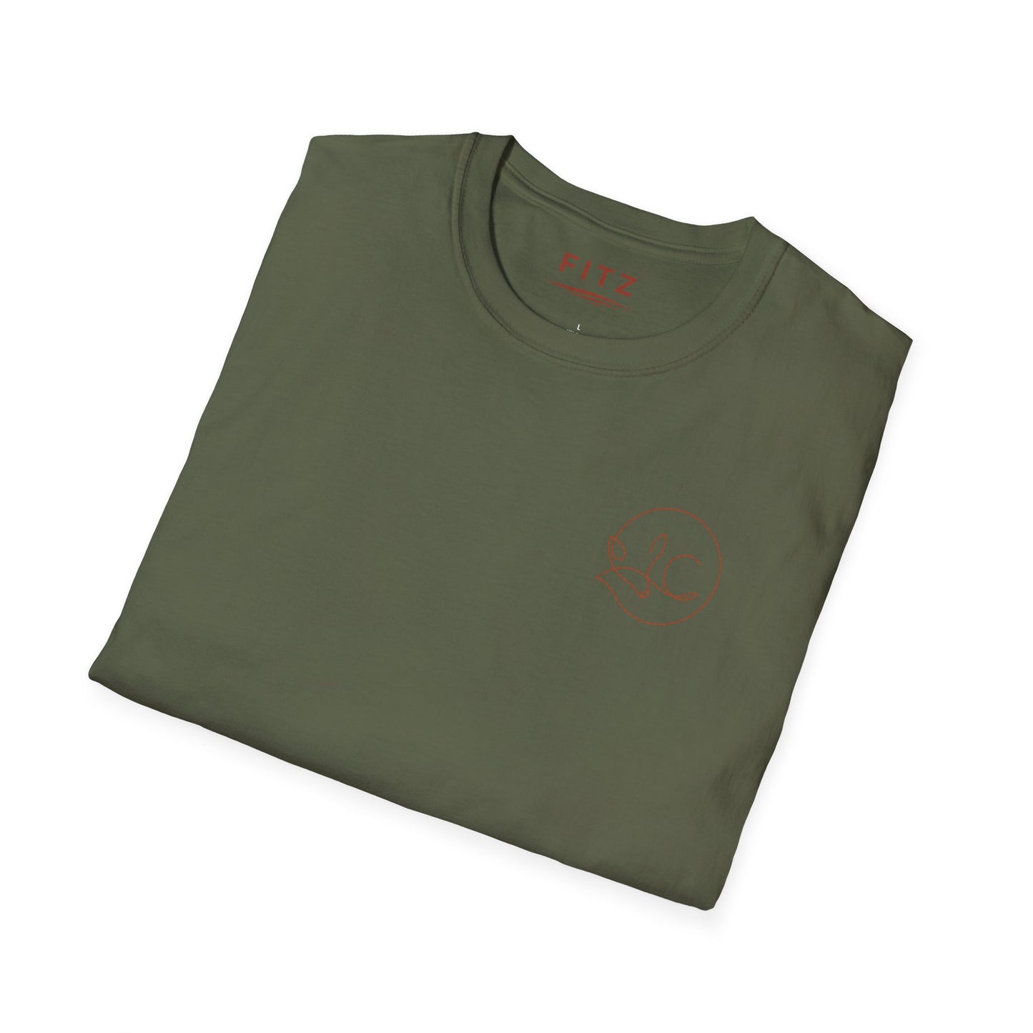 Fox One Line T-Shirt - Back Print