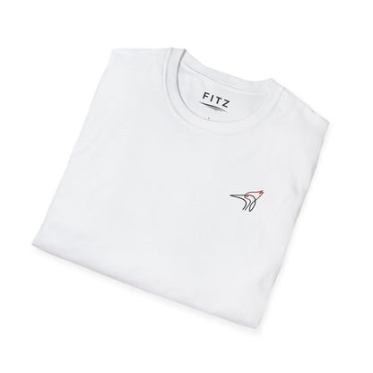 Pileated Woodpecker One Line T-Shirt - Back Print