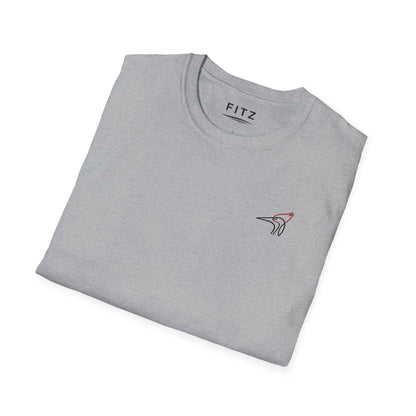 Pileated Woodpecker One Line T-Shirt - Back Print