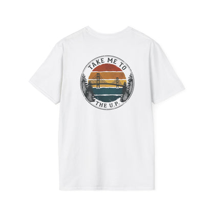 Take Me to the U.P. Sunset T-Shirt - Back Print