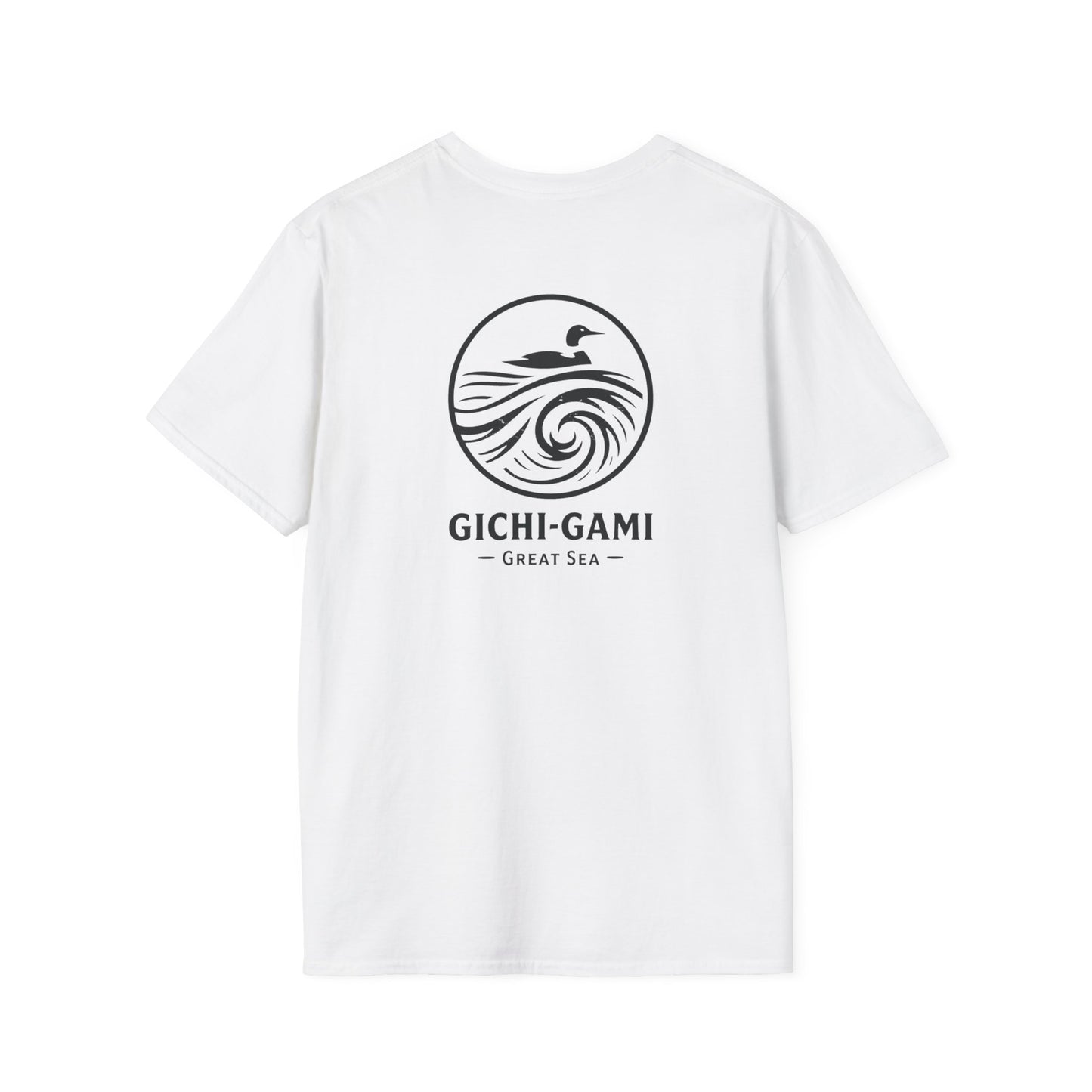 Gichi-Gami Great Sea T-Shirt - Back Print
