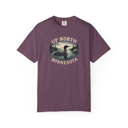 Loon Up North Minnesota T-Shirt - Heavyweight Comfort Colors