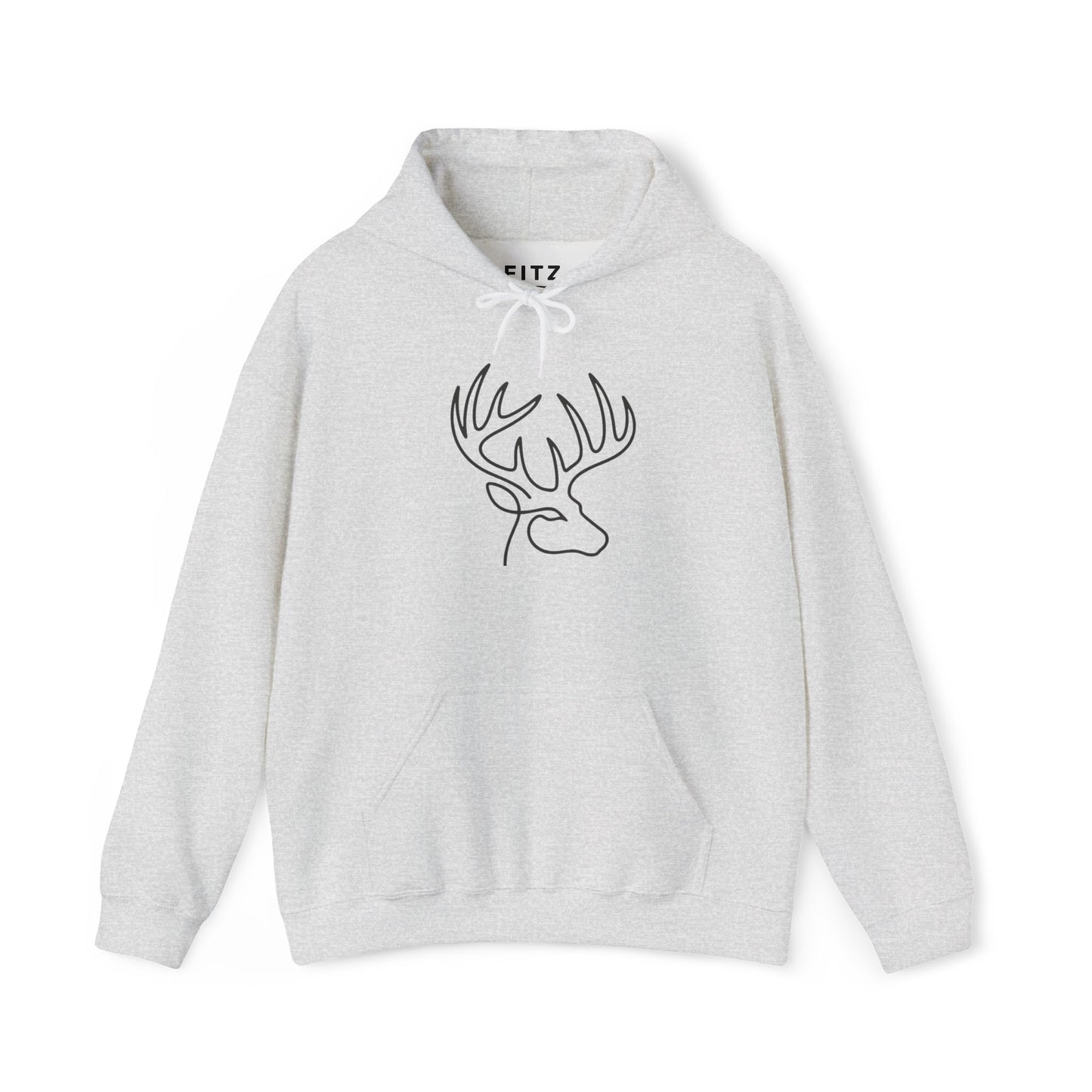 White-tailed One Line Hoodie