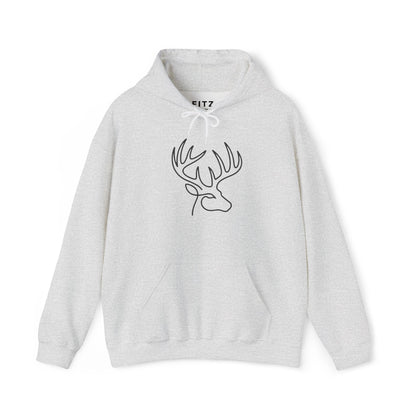 White-tailed One Line Hoodie