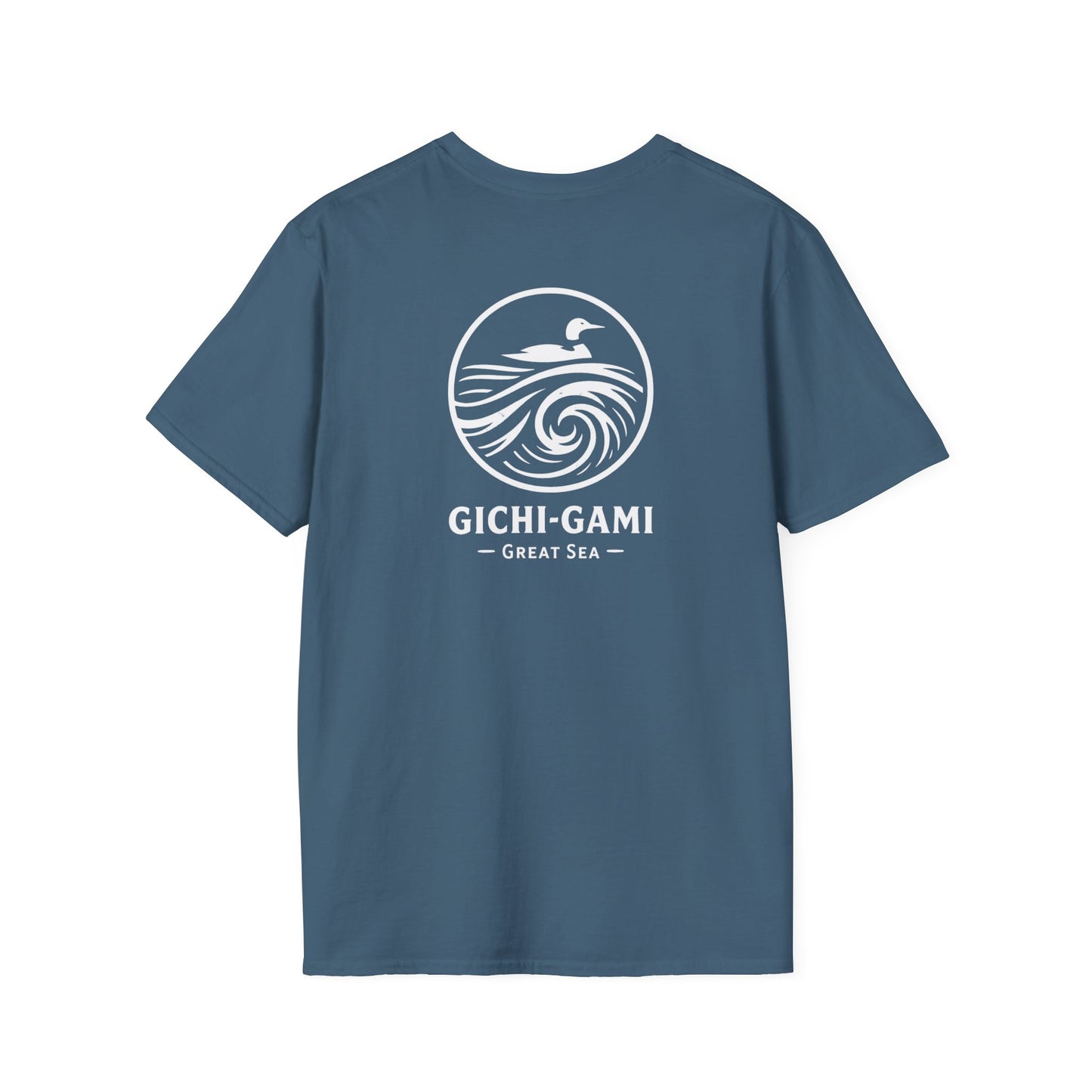 Gichi-Gami Great Sea T-Shirt - Back Print
