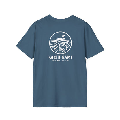 Gichi-Gami Great Sea T-Shirt - Back Print