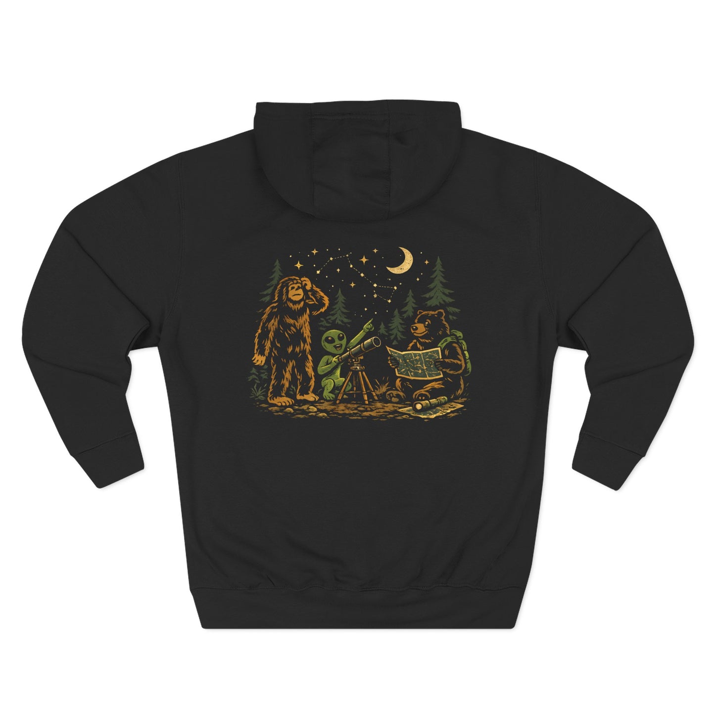 Star-Mapping Hoodie Backprint