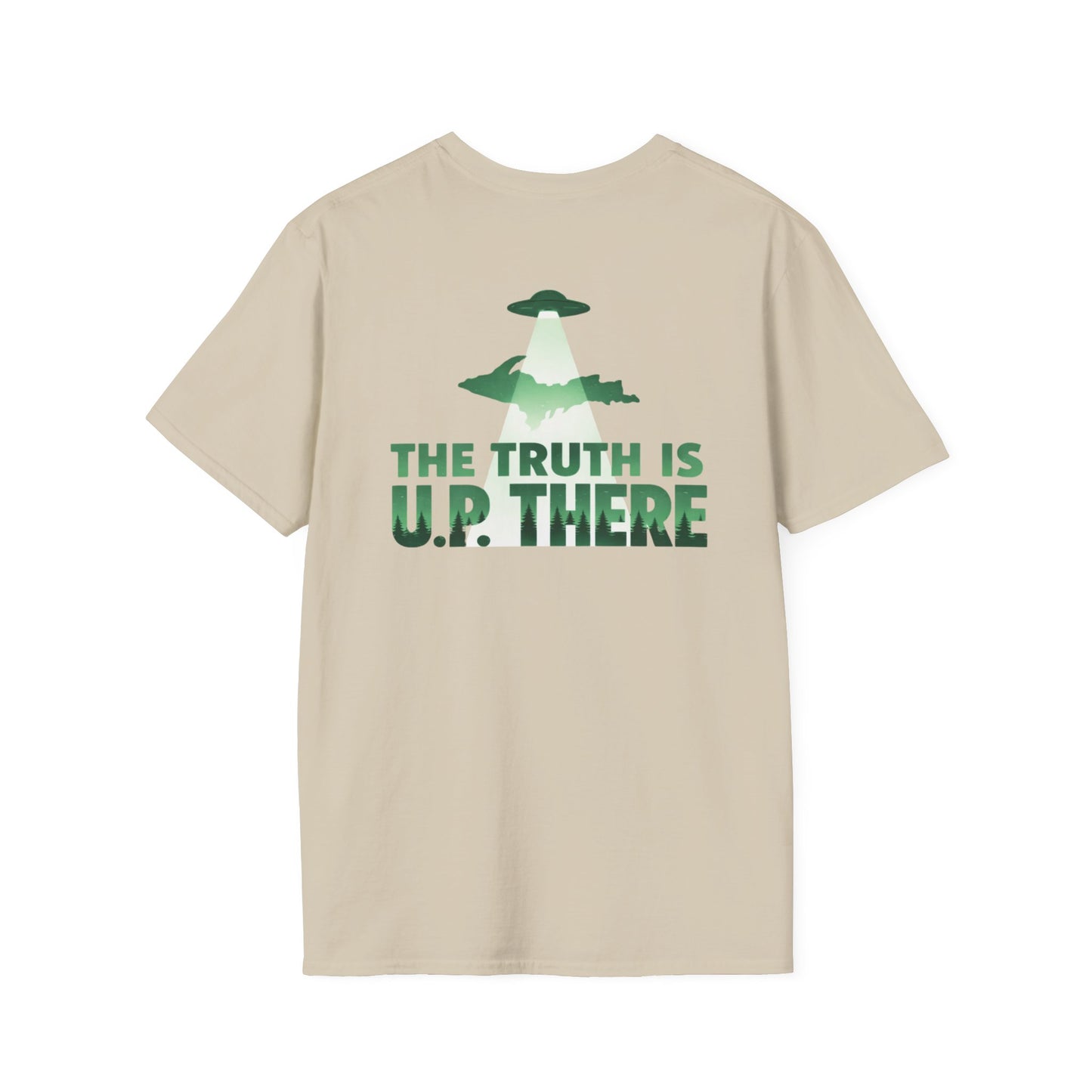 The Truth is U.P. There - Back Print