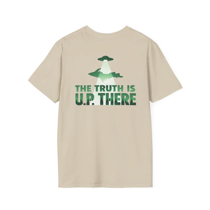 The Truth is U.P. There - Back Print