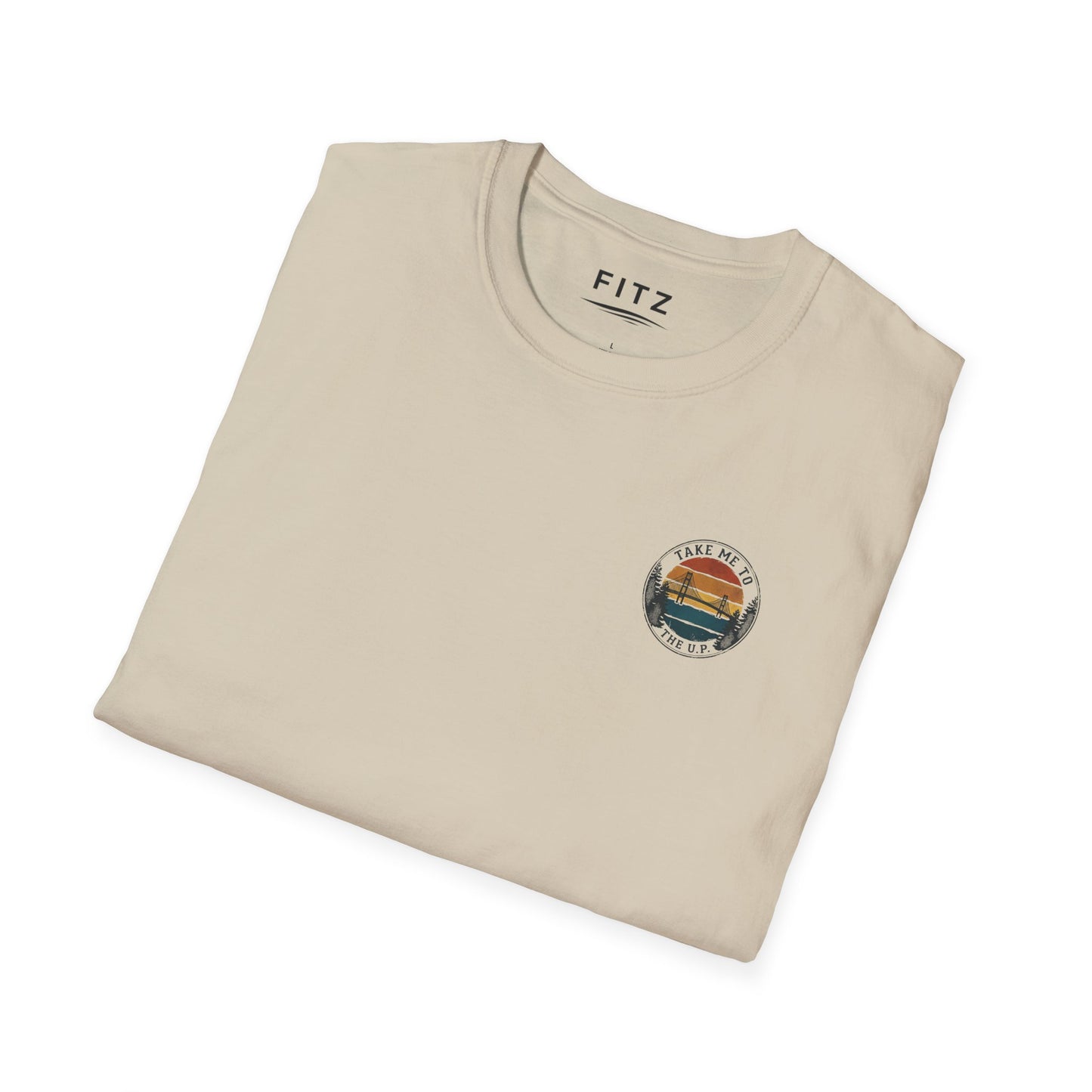 Take Me to the U.P. Sunset T-Shirt - Back Print