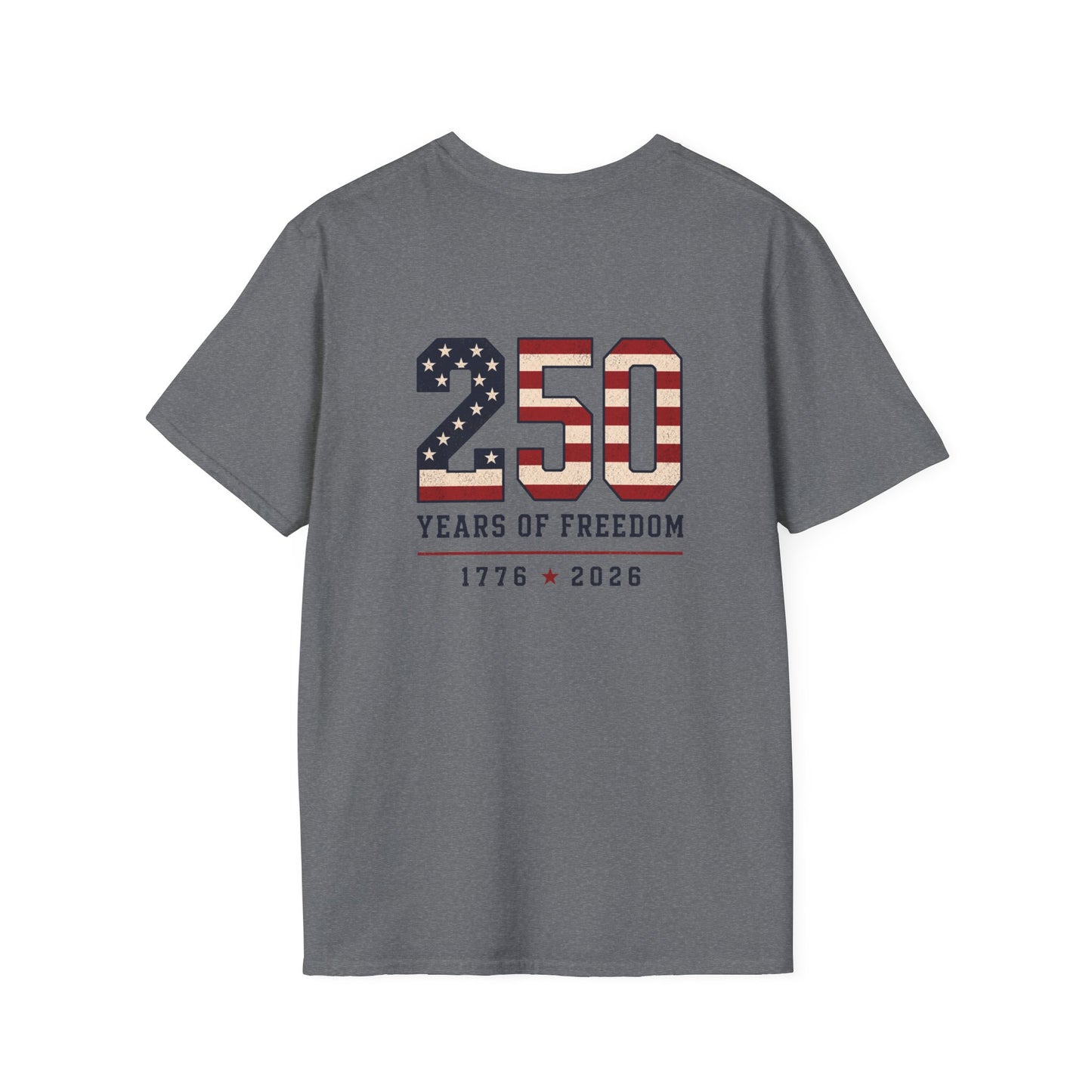 250 Flag T-Shirt - Back Print